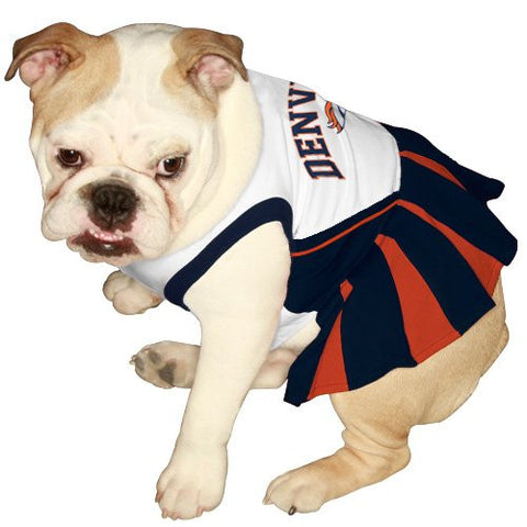 Denver Broncos Cheerleader Dog Dress Small