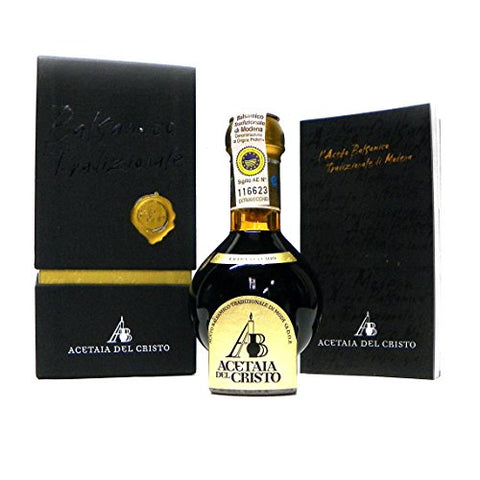 Del Cristo Traditional Balsamic - "Extra Vecchio" Gold Seal (Older Than 25 Years) 100ml
