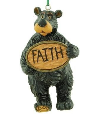 Willie Bear Inspirational Ornament