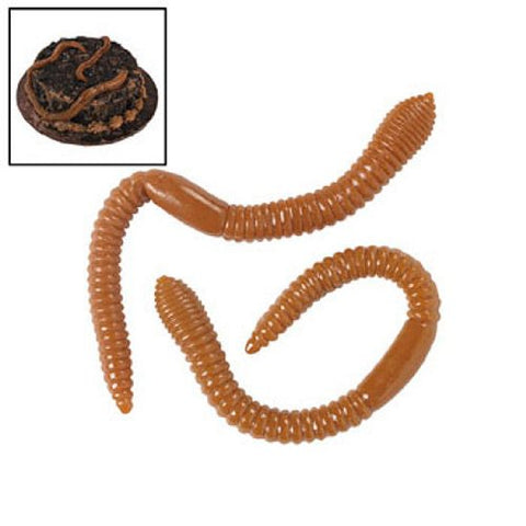 Realistic Gummy Earthworm Candy 1 lb
