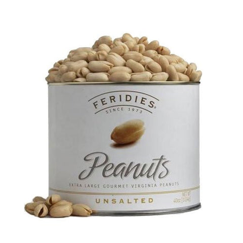 Unsalted Virginia Peanuts - 40 oz