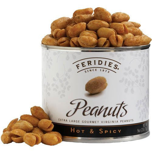 Hot & Spicy Virginia Peanuts - 9 oz
