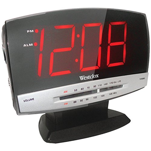 Plasma Screen AM/FM Clock Radio Alarm