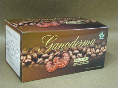Ganoderma 4-IN-1 Coffee, Creamer, Sugar, 20 Serving Box - 45 Pounds