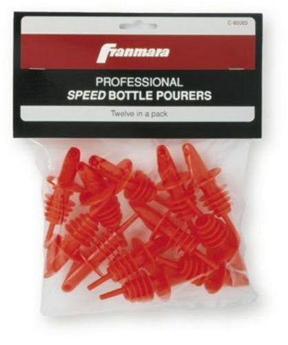 Speed Bottle Pourers, Twelve Pack