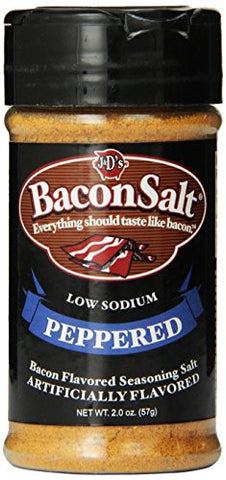 J&D’s Peppered Bacon Salt 2.0 oz