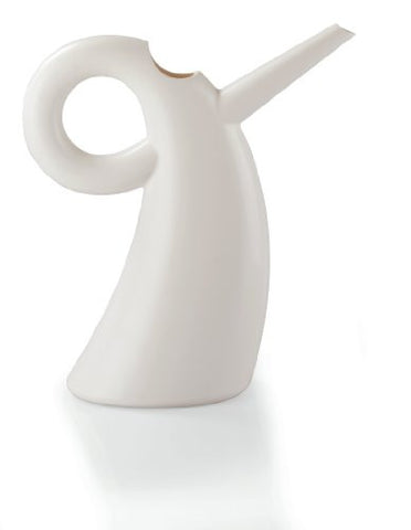 Watering Can in thermoplastic resin, White, 12¼ in.