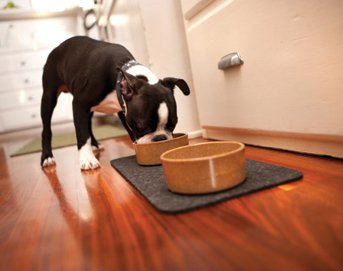 Ore Pet, Skinny Placemat Rectangle Black,17.00 W X 7.75 H.