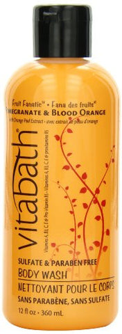 VB Fragrance Collection - Pomegranate & Blood Orange Body Wash, 12 oz
