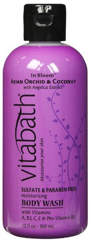 VB Fragrance Collection -  Asian Orchid & Coconut Body Wash, 12 fl.oz
