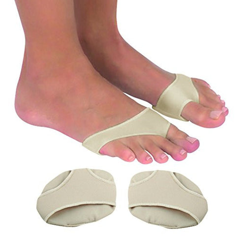 FootMatters Metatarsal Pads Spandex Gel Comfort Medium