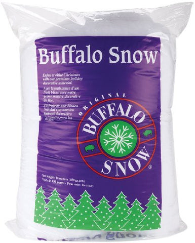 1 LB. SNOW COVER FLUFF IDEAL FOR HOLIDAY DECORATING