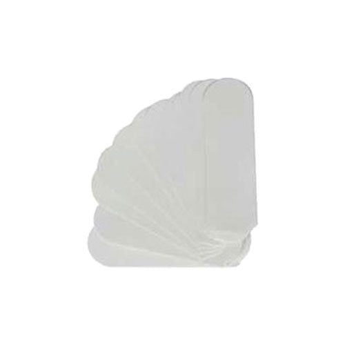 Stainless Steel Pedicure File Refill, ABRASIVE PAPER REFILL 180 grit (white)