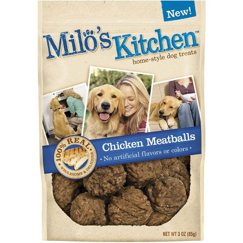 Milo's Kitchen Chicken Meatballs 3oz