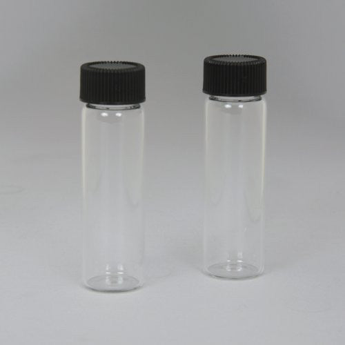Clear Glass Screw Cap Vial 4 dram 15 ml.