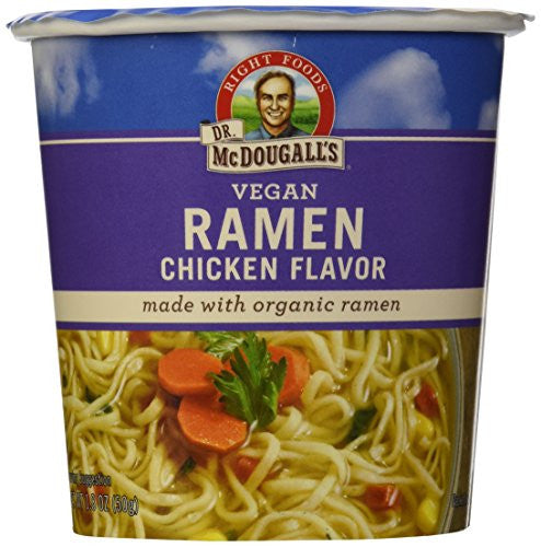 Dr. McDougall's Ramen Soup - Chicken Flavor Big Cup, Organic 1.8 OZ