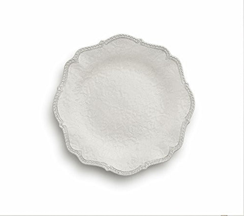 Merletto Antique Scalloped Dinner Plate