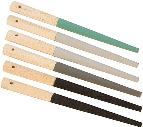 SET OF SIX HALF-ROUND