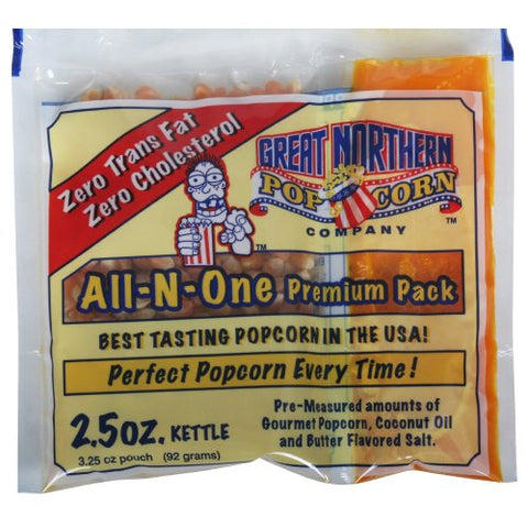 Case (24) of 2.5 Ounce Popcorn Portion Packs 2 1/2 Ounce