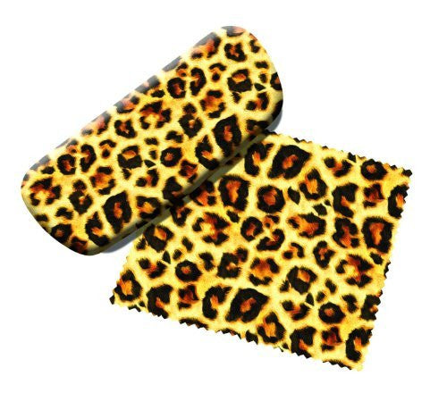 Leopard Print Eyeglass Case