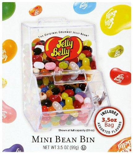 **JB MINI SCOOP BIN w/ 3.5oz ASST JB's 12ct
DWO M JELLY BELLY - Package