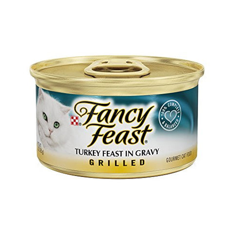 Fancy Feast Grilled Turkey Feast in Gravy 3 oz