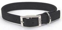 Coastal Pet Titan Nylon Double Dog Collar, 1 by 20 Inch, Black
