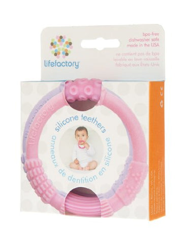 Lifefactory Teether-Pink/Lilac
