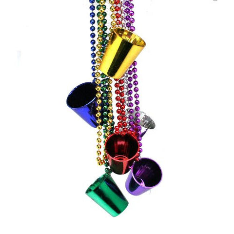 33" 7mm Shot Glass Beads