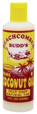 Beach Budd Unscented Coconut Oil, 8 oz