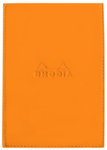 Rhodia Pad Holder Orange with Orange Graph Pad, 3 ½ x 4 ½