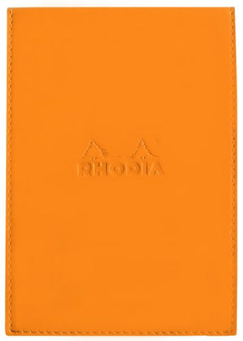Rhodia Pad Holder Orange with Orange Graph Pad, 3 ½ x 4 ½