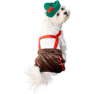 Lederhosen Dog Costume, Large