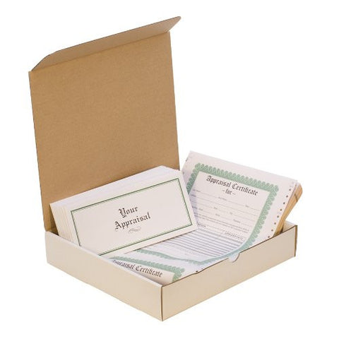 APPRAISAL FORM PACK - 50EA ENVELOPE AND FORM