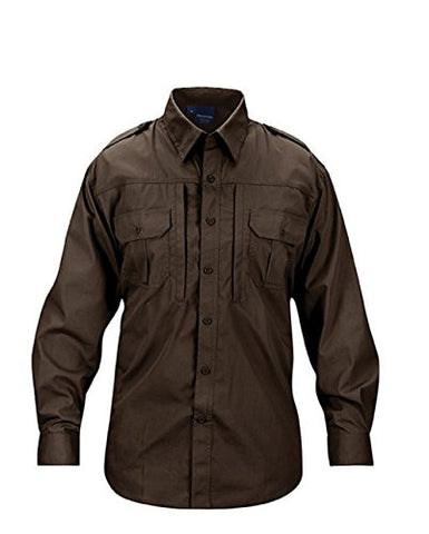 Men's Tactical Shirt - Long Sleeve Medium Regular (Sheriff Brown)