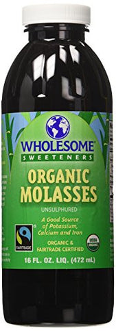 Wholesome Sweetners Fair Trade Organic Molassas 16.0 OZ