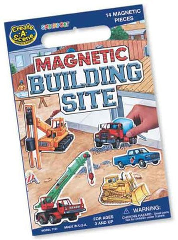 Create A Scene- Magnetic Building Site