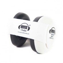 Em's 4 Bubs Hearing Protection Baby Earmuffs Size 0-18 Months (Color: White)