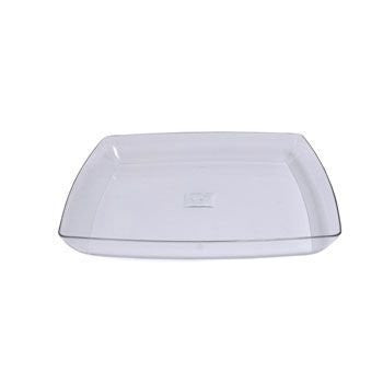 Simply Squared Collection 12" Square Tray - Clear