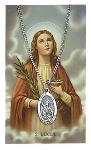 St. Lucy Prayer Card Set