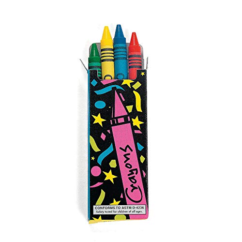 Warner Christian Resources - Crayons - 24 Boxes Of 4 Colors