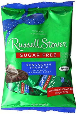 Sugar Free Chocolate Truffles, 3 oz. Bag