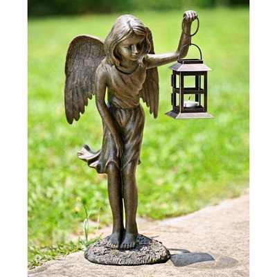 Angel Girl Garden Lantern
