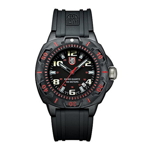 Sentry 0200 Series - Black, Red and Green 43MM