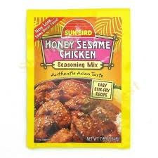 Honey Sesame Chicken Seasoning 0.875 OZ (Pack of 12)