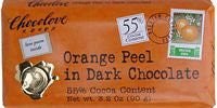 CHOCOLOVE Chocolate Bars Dark With Orange Peel 12/3.2 OZ