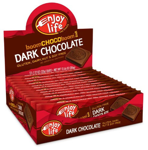 Enjoy Life Boom Choco Boom Chocolate Bar, Dark Chocolate, Gluten Free 1.4 OZ