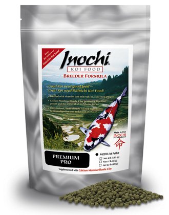Koi Food Inochi Premium PRO 11 lb, Medium Pellet