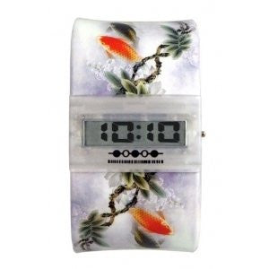 Underwater Koi Time Bangle Watch