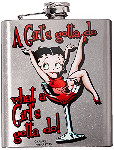 Betty Boop Flask